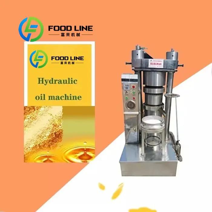 Presse à huile d'olive hydraulique automatique verticale d'usine professionnelle personnalisée pour diverses cultures d'huile
