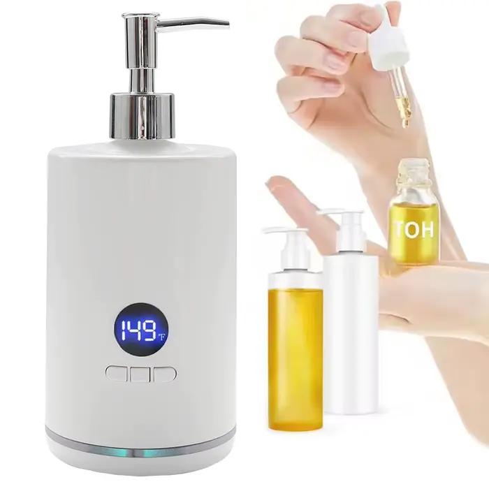 Chauffe-huile de massage pour bouteille unique