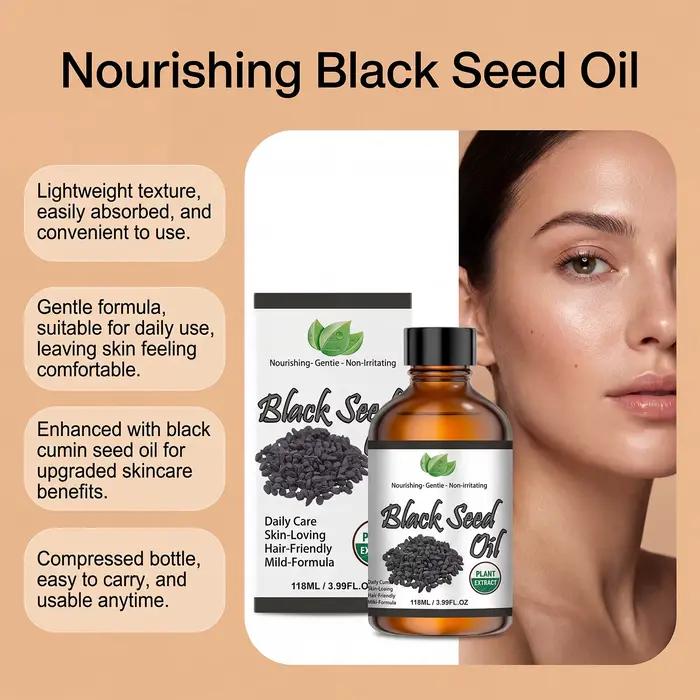 Huile Essentielle de Nigelle Pure Multi-Usages