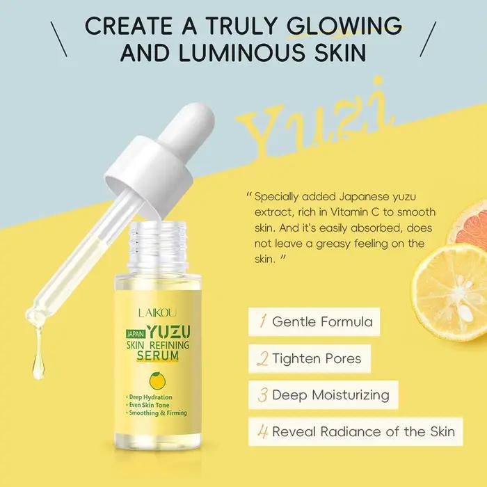 Nettoyant et démaquillant à l'huile de pomelo avec sérum facial – Kit de soins hydratant