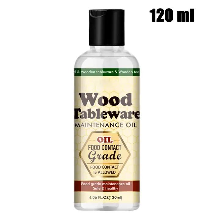 Huile de bois naturelle pour ustensiles de cuisine, planches à découper, vaisselle en bois, soins des meubles, entretien du vernis, cire d'entretien du bois