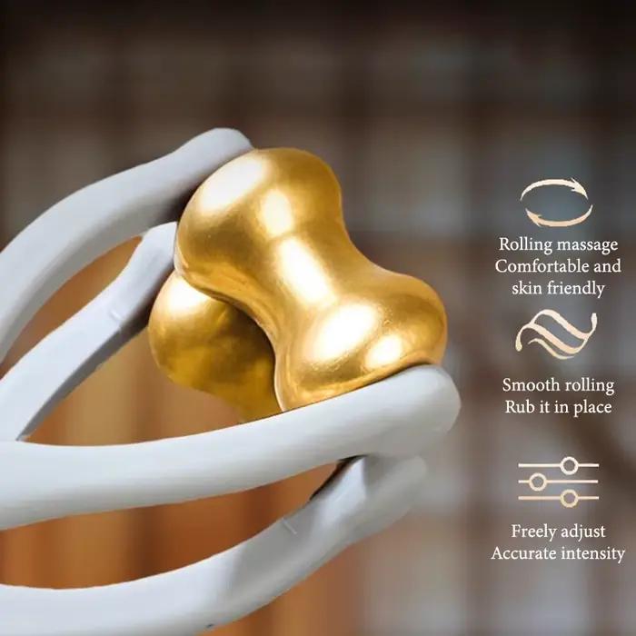 Soulagement innovant de la douleur articulaire des doigts : masseur de points d'acupuncture avec huile d'essence pour l'arthrite et la fatigue