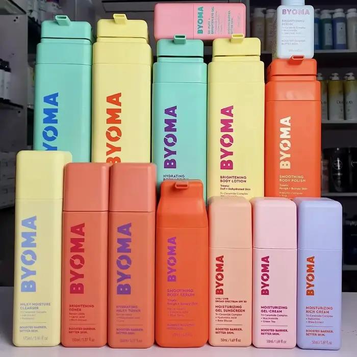 Ensemble de soins de la peau de la marque originale BYOMA
