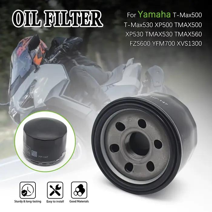 Filtre à huile pour moto Yamaha T-Max500 T-Max530 XP500 TMAX500 XP530 TMAX530 TMAX560 FZS600 YFM700 XVS1300 TMAX T-MAX 500 530