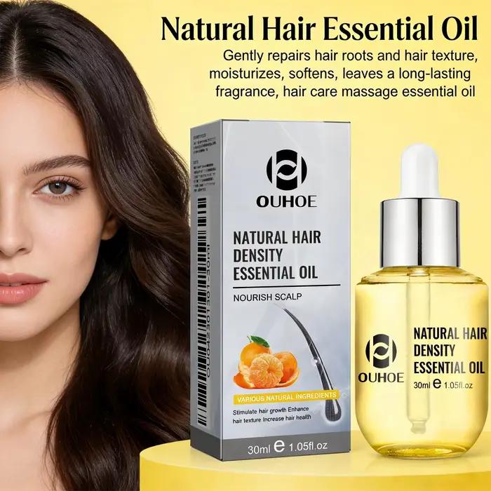 Huile essentielle pour cheveux aux agrumes