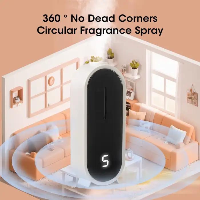 Diffuseur d'aromathérapie ultrasonique portable pour la maison 50 ml Huile essentielle Parfum Purificateur d'air pour