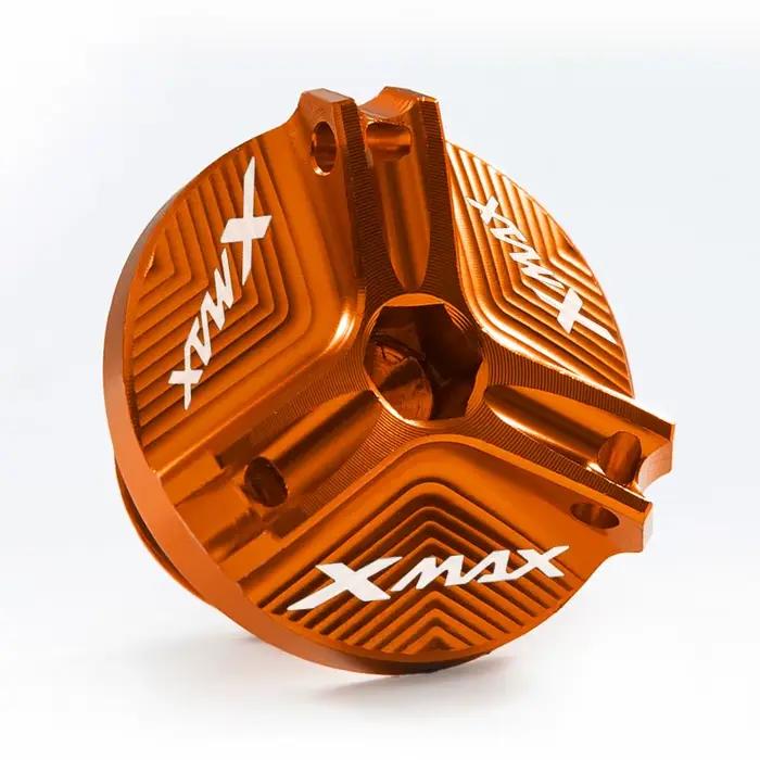 Boulon de bouchon d'huile moteur, accessoire de bouchon de remplissage d'huile (pas pour xmax 250 300 XMAX300 X-MAX 250 2017-2020 2021 2022