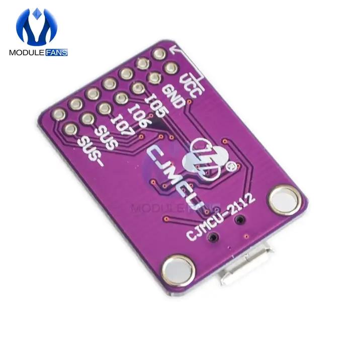 Kit d'évaluation CP2112 pour carte de Module de débogage CCS811, Module de Communication Micro USB vers I2C, PCB électronique à monter soi-même, CJMCU-2112