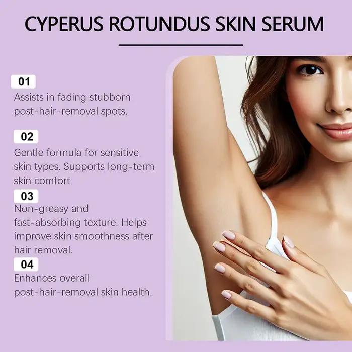 Sérum pour la peau au Cyperus Rotundus