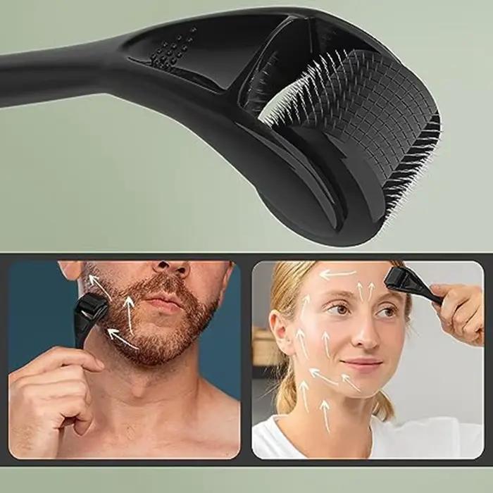 Rouleau Derma pour cheveux et barbe
