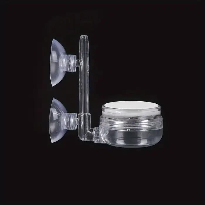 Pompe à oxygène pour aquarium avec diffuseur d'air, disque d'air basse pression, acrylique transparent, silencieux, 1PC