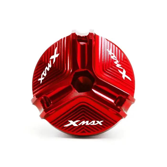 Pour YAMAHA XMAX 300 2023 XMAX300 X-MAX 250 2017-2024 2025 Couvercle du réservoir de liquide de frein avant de moto Bouchon de remplissage d'huile moteur