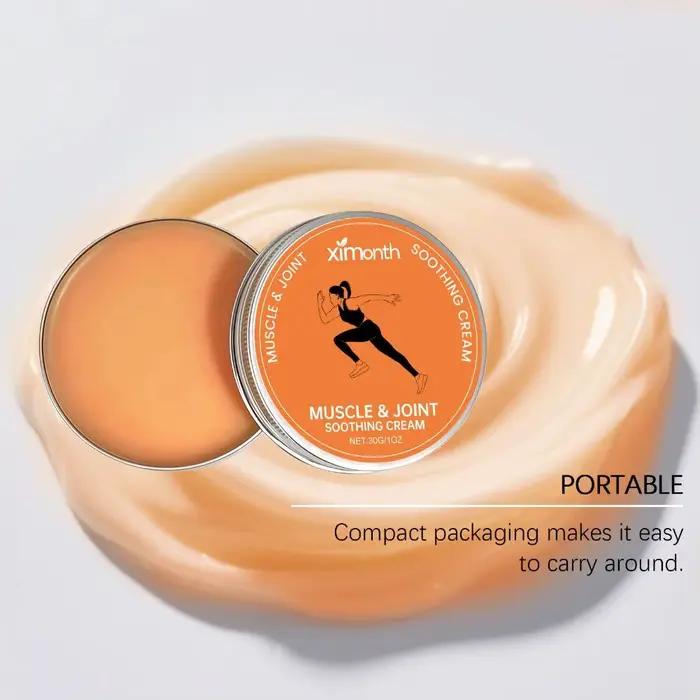 Crème apaisante pour les articulations musculaires
