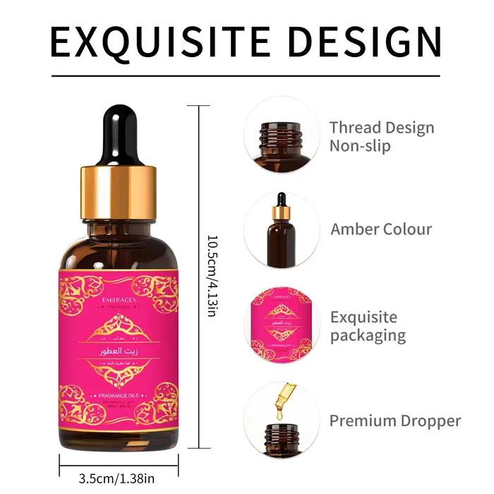 6 types d'huiles essentielles de 30 ml