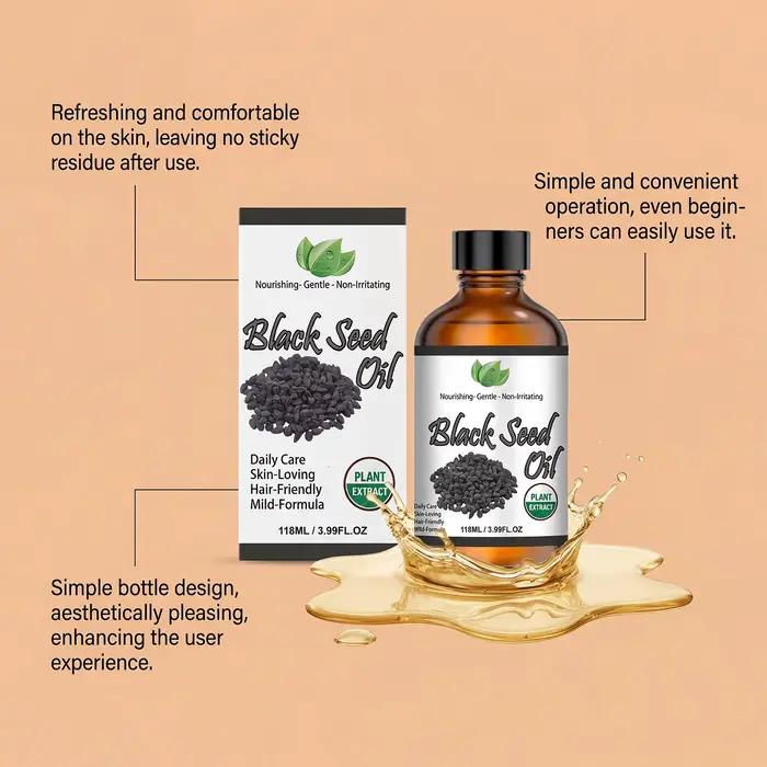 Huile Essentielle de Nigelle Pure Multi-Usages