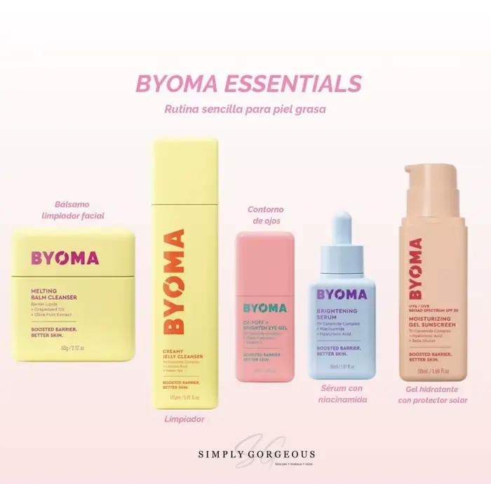 Ensemble de soins de la peau de la marque originale BYOMA
