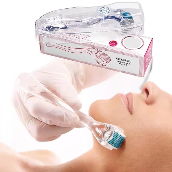 Rouleau Derma Micro Professionnel pour le Visage – Outil de Beauté Innovant pour une Peau et des Cheveux Améliorés