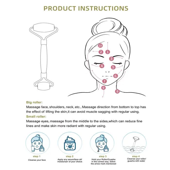 Ohio eur à rouleaux pour le visage pour femme