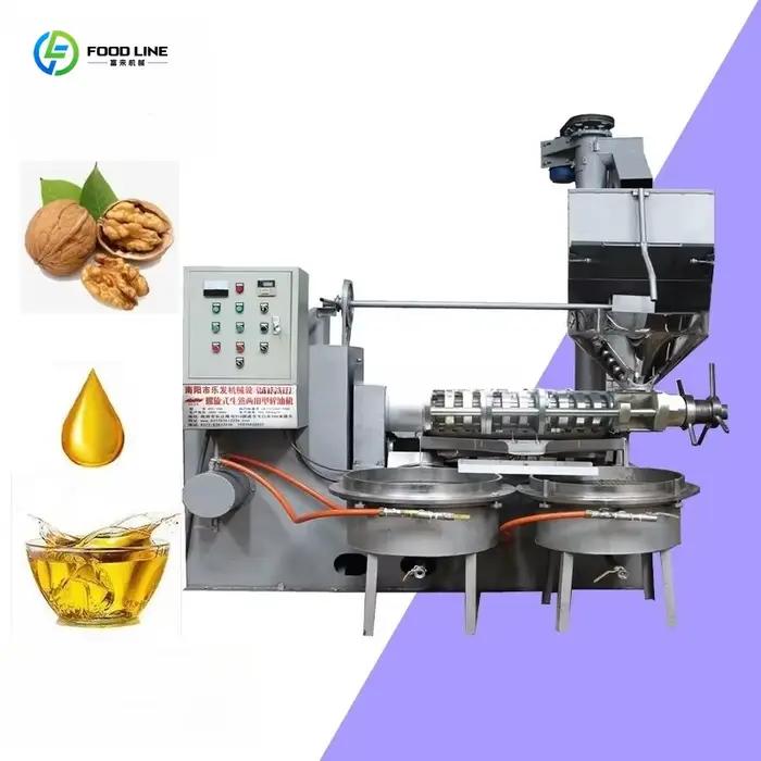 Ligne de production d'huile de palme, d'olive et de soja personnalisée, économe en énergie, usine d'huile comestible automatique