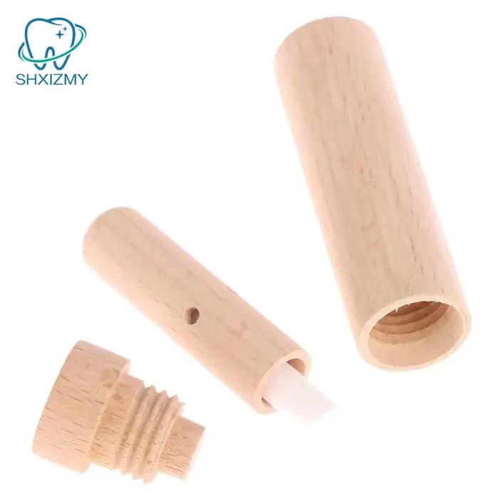 Diffuseur d'arômes en bois pour huiles essentielles avec mèches
