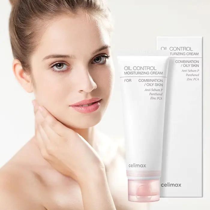 Celimax crème pour le visage contrôle de l'huile 80ml minimisant les pores hydratant équilibre