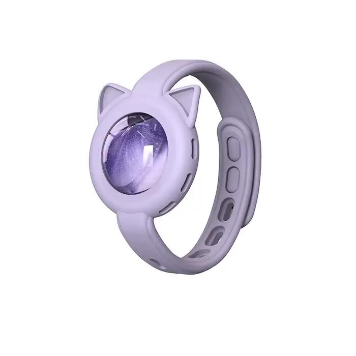 Bracelet anti-moustiques à l'huile essentielle végétale