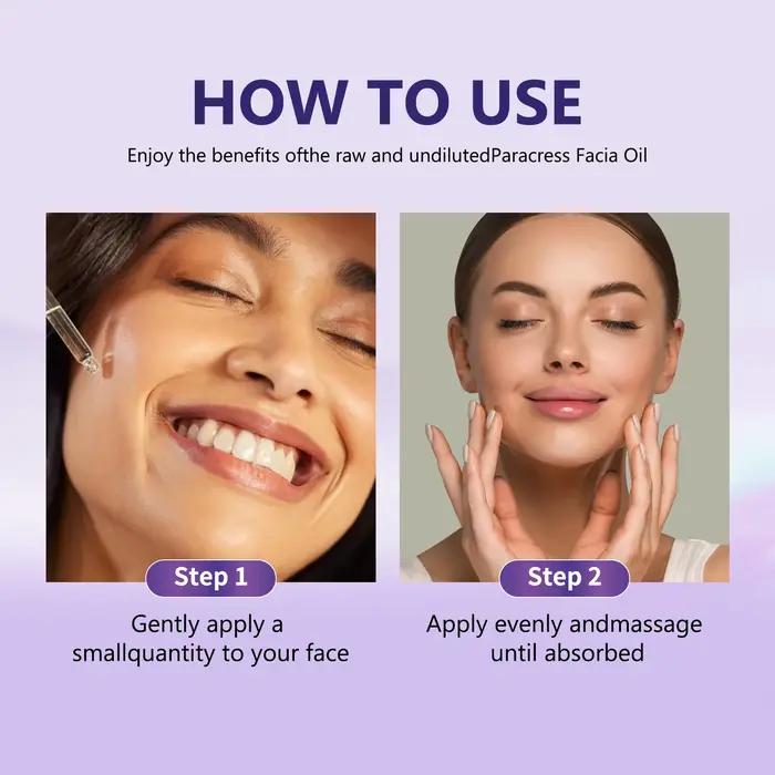 Huile pour le visage anti-âge au bakuchiol 60 ml - Alternative naturelle au rétinol avec de la lavande
