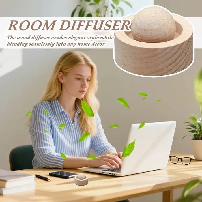 Diffuseur en bois pour la purification de l'air de la voiture