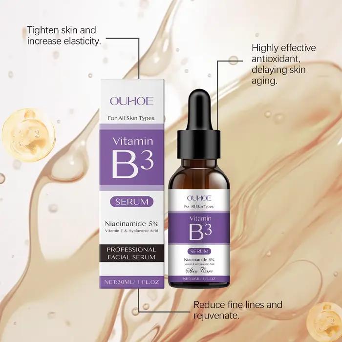 Sérum à la vitamine B3 pour éliminer les rides