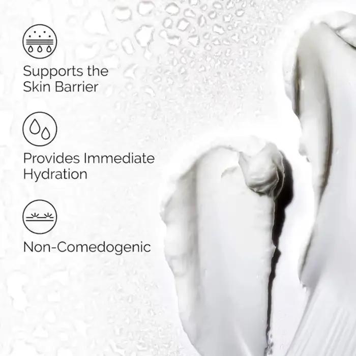 Facteurs hydratants naturels + Acide hyaluronique 100ml Crème hydratante avec acides aminés Hydrate et protège les lipides cutanés