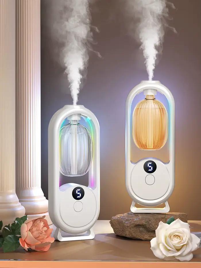 Diffuseur d'aromathérapie portable rechargeable - Machine de thérapie aux huiles essentielles - 6 types d'huiles