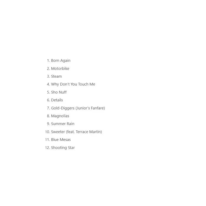 CD Leon Bridges Gold-Diggers Sound C'est le troisième album de Leon Bridges et continue sa interprétation de la musique rétro Soul