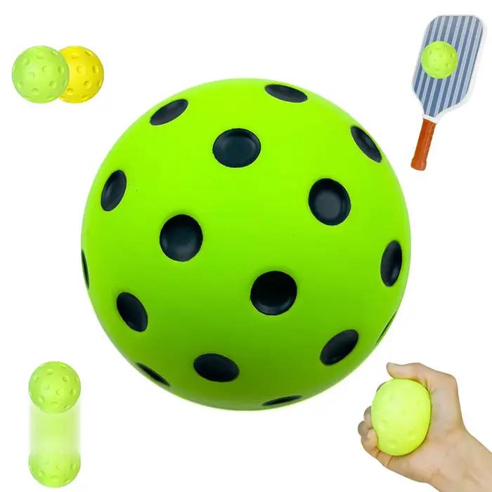 Balles en mousse pour l'entraînement au pickleball, rebonds silencieux, accessoires de pickleball, balles de pickleball pour l'entraînement et les jeux
