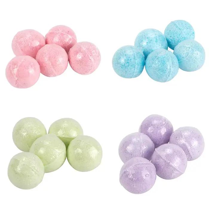 Bombes de bain biologiques naturelles