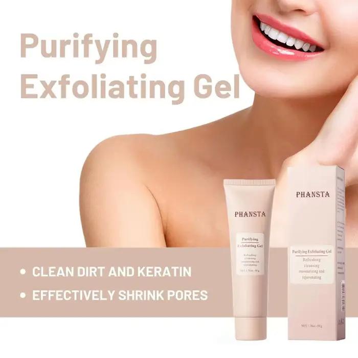 Gel exfoliant pour le visage
