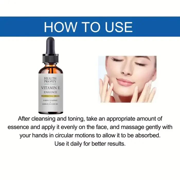 Huiles essentielles à l'essence pour le visage