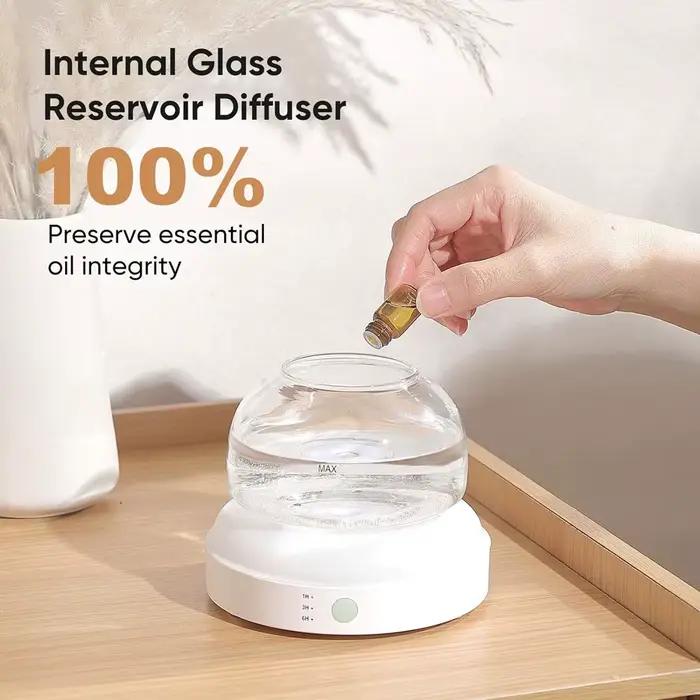 Diffuseur d'arôme ultrasonique en verre électrique