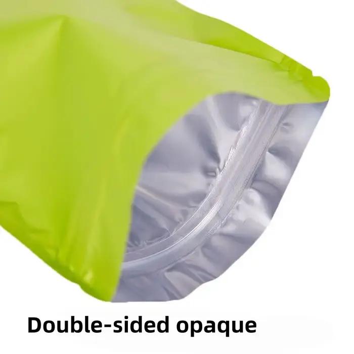 【Logo personnalisé】 100 pièces sac auto-scellant d'emballage de couleur