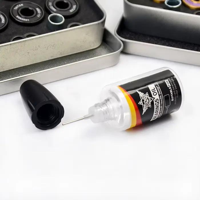 1 bouteille d'huile lubrifiante pour roulements de Skateboard, 20ml, huile lubrifiante pour roulements, planche à dérive pour patins à roulettes