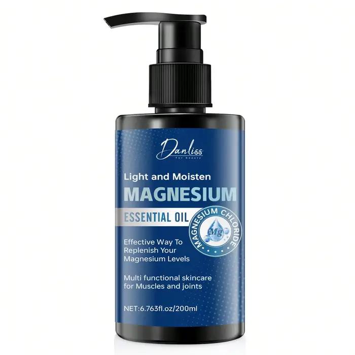 Huile essentielle de magnésium pour les soins musculaires et de la peau – Hydratant et apaisant en profondeur
