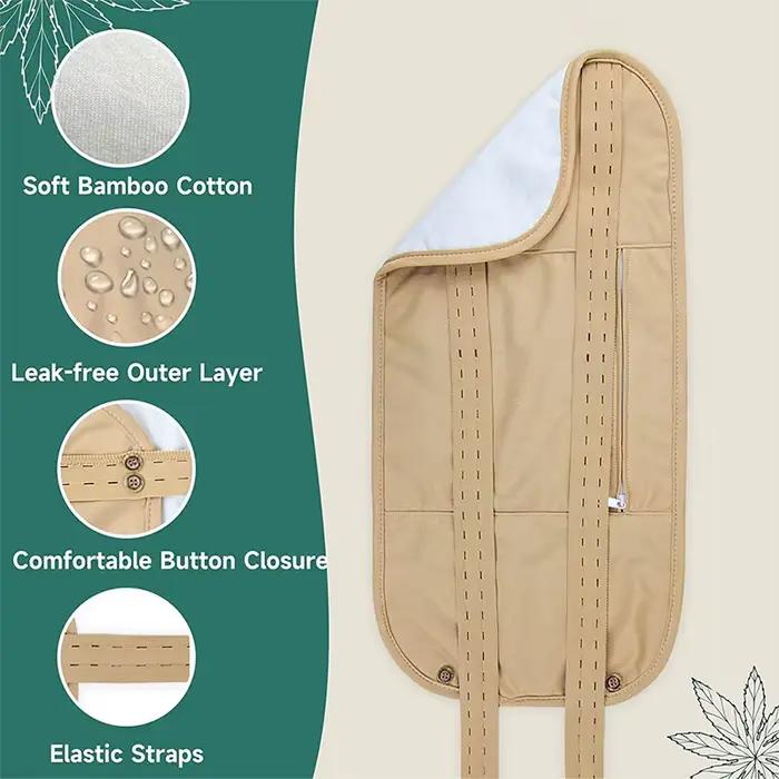 Pack d'Huile de Ricin, Compression d'Huile de Ricin Ronde