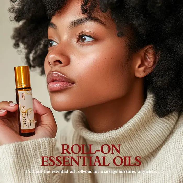 Huiles essentielles à la menthe poivrée en roll-on 10 ml