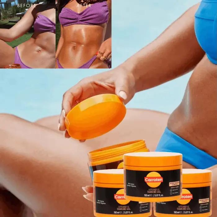 Gel Bronzant Intensif à la Carotte Apaisant