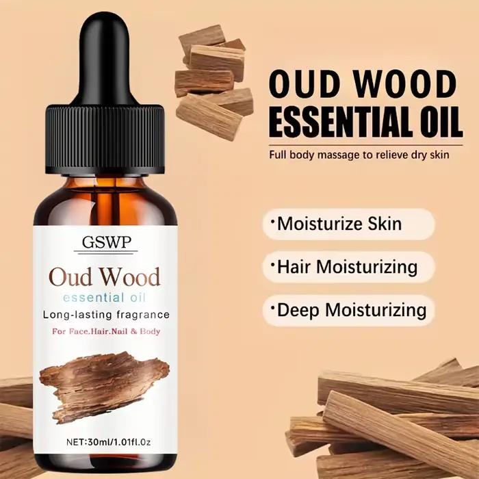 Huile essentielle d'agarwood GSWP : Hydrate et nourrit en profondeur