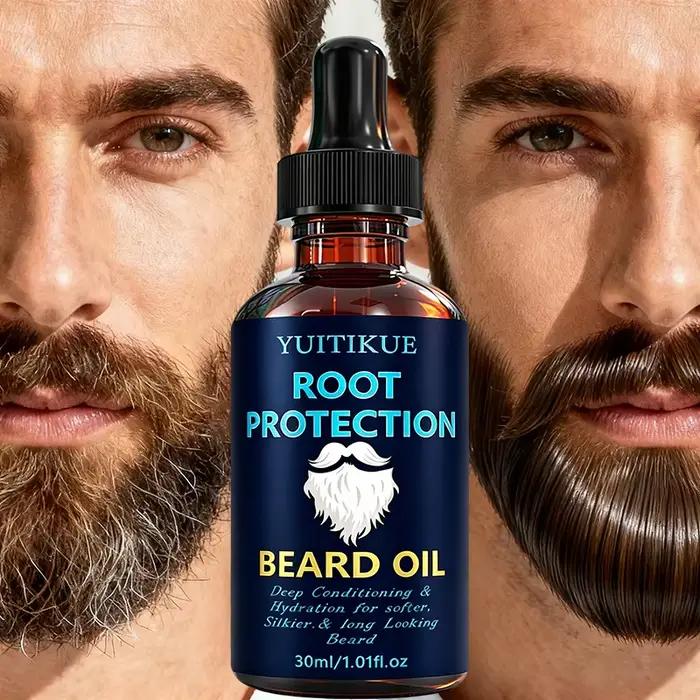 Huile de protection des racines de la barbe 30ml YUITIKUE