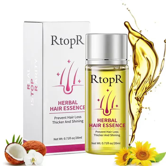 Sérum Huile Capillaire Nourrissante aux Herbes pour Brillance et Contrôle des Frisottis