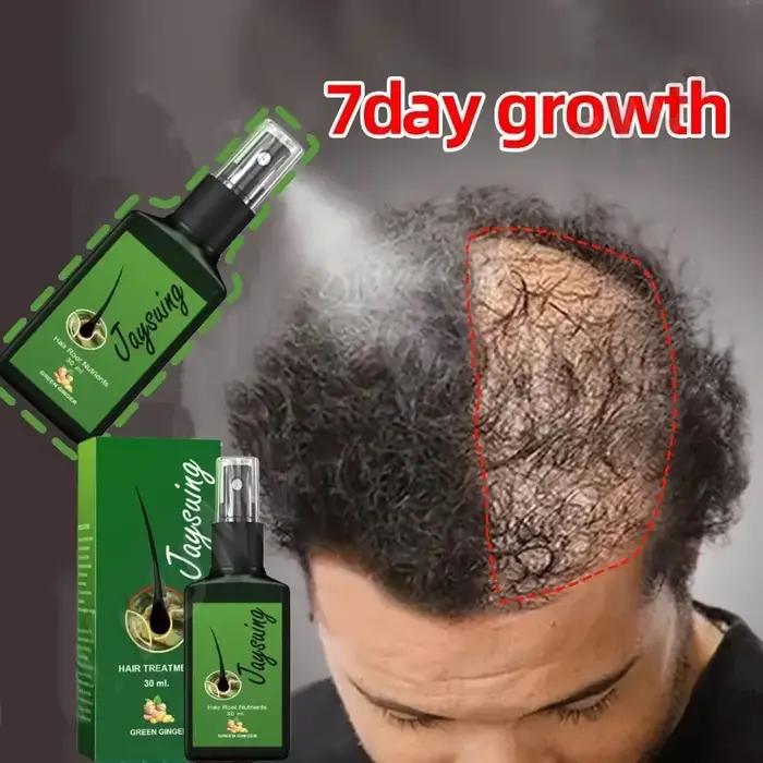 Spray rapide pour la croissance des cheveux au gingembre