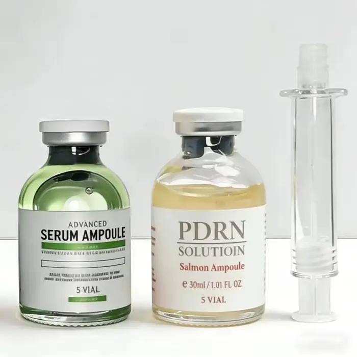 Ampoule Sérum Coréen ADN de Saumon PDRN 35ml Hydratant Nourrissant Raffermissant Éclat Contrôle du Sébum Adapté aux Peaux Sensibles