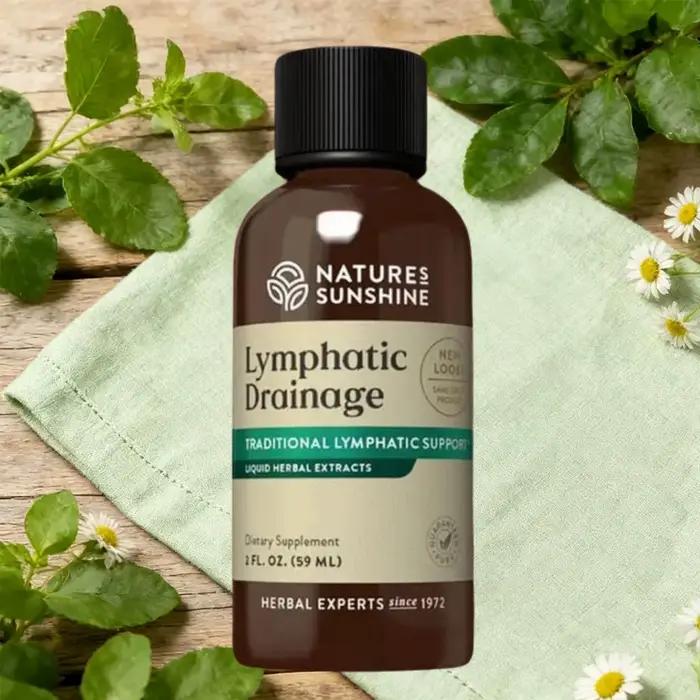 Gouttes de drainage lymphatique à base de plantes 59ML