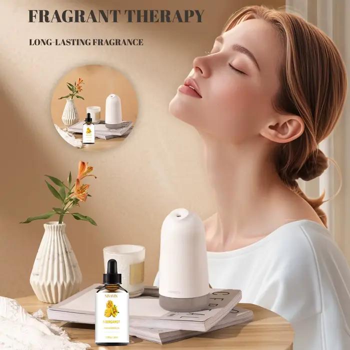 NIVAVIN Huile Essentielle de Bergamote 30ml/60ml/100ml